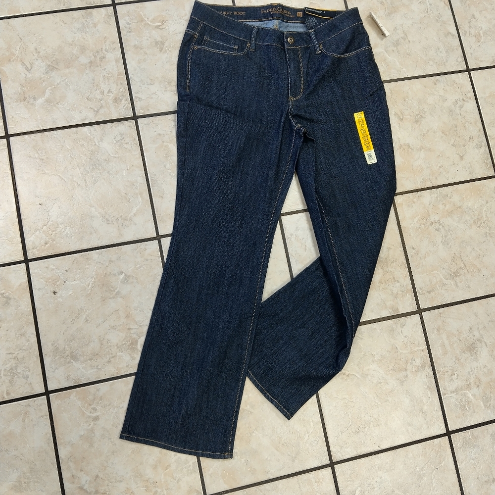 Dark Blue Denim Jeans